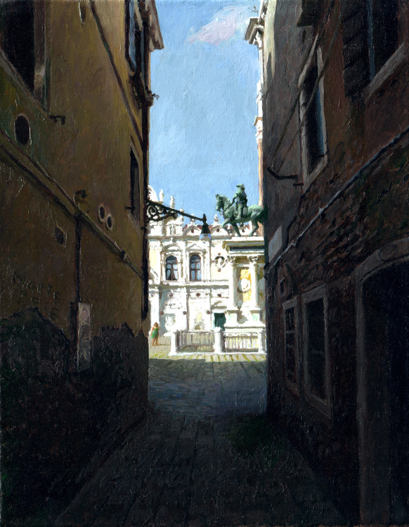 Colleoni, painting by Jan Maris