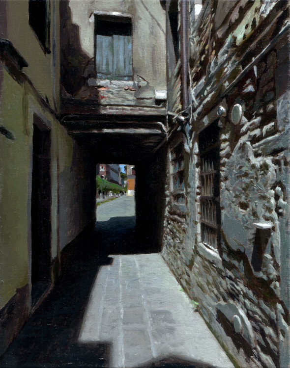 Gate, painting by Jan Maris