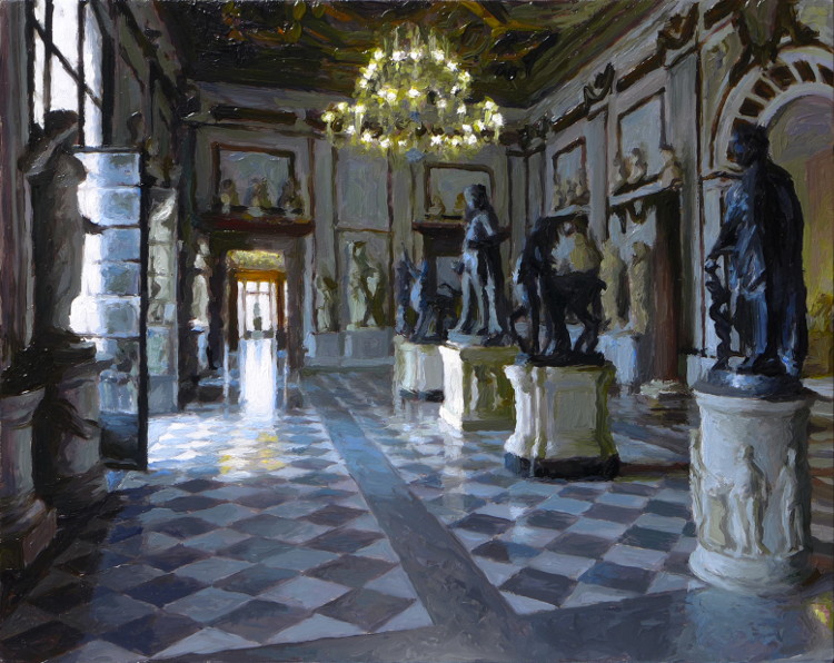 Capitolini, centaurs, painting by Jan Maris