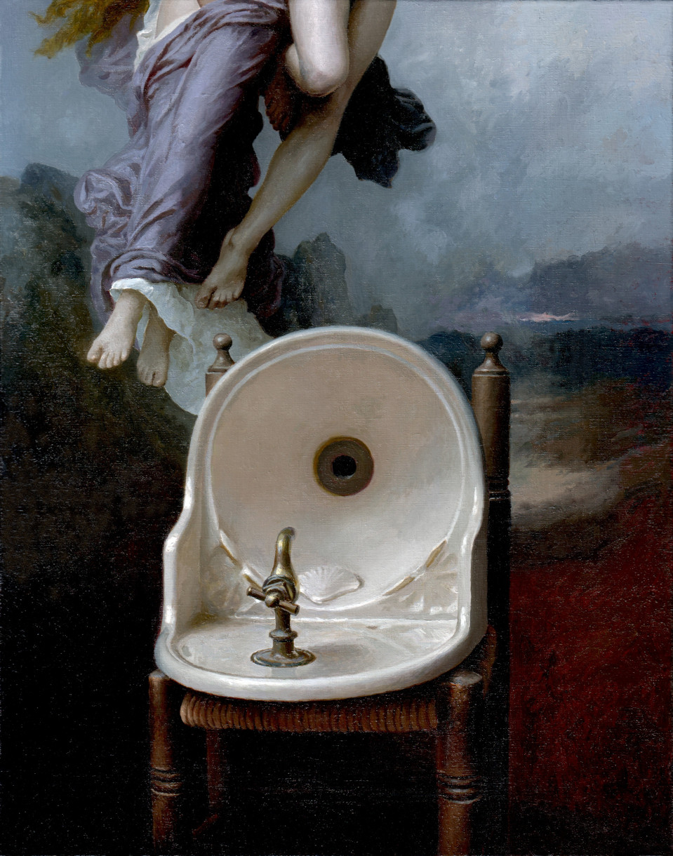 Wash Basin, painting by Jan Maris
