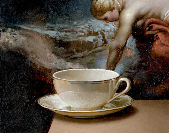 Cup, painting by Jan Maris