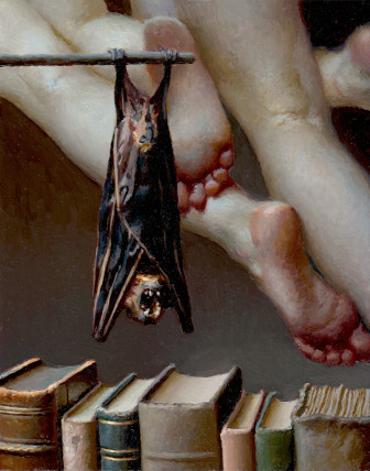 Bat, painting by Jan Maris