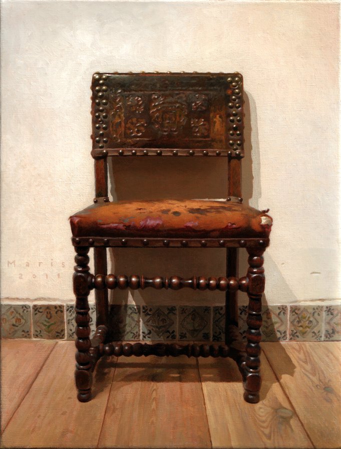 Chair, painting by Jan Maris